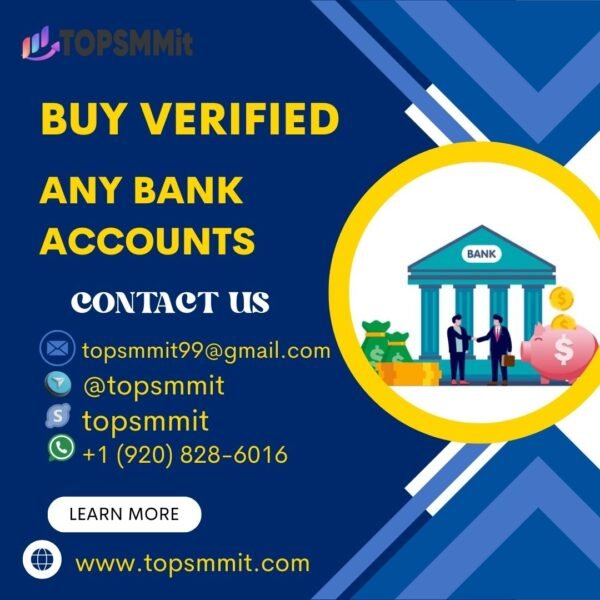 Buy Verified Any Bank Accounts