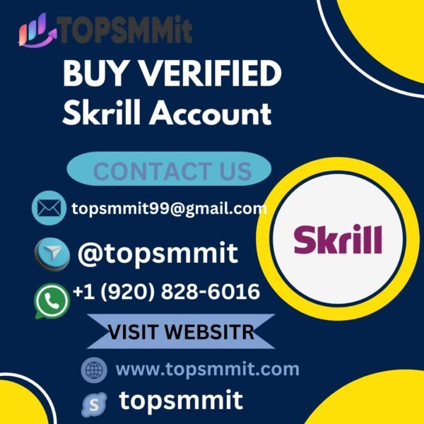 Buy Verified Skrill Accounts