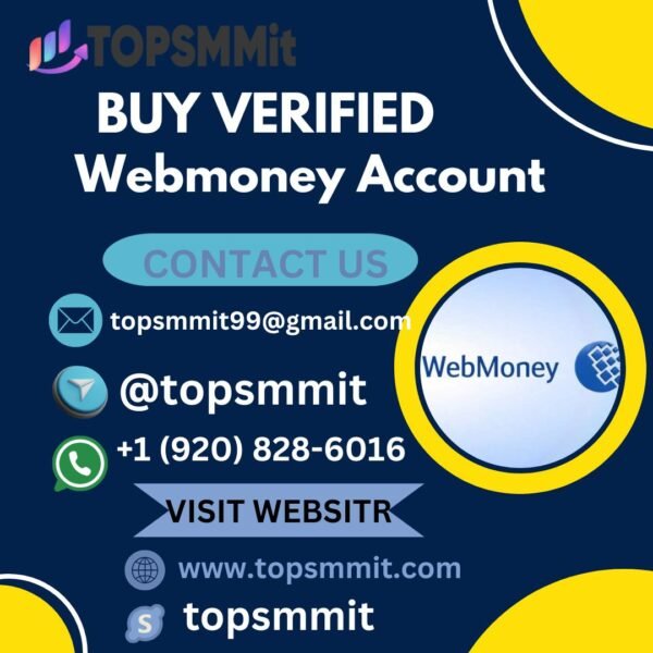 Buy Verified Webmoney Account